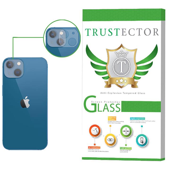 محافظ لنز دوربین تراستکتور مدل L3D-T مناسب برای گوشی موبایل اپل iPhone 13 mini Trustector L3D-T Camera Lens Protector For Apple iPhone 13 mini